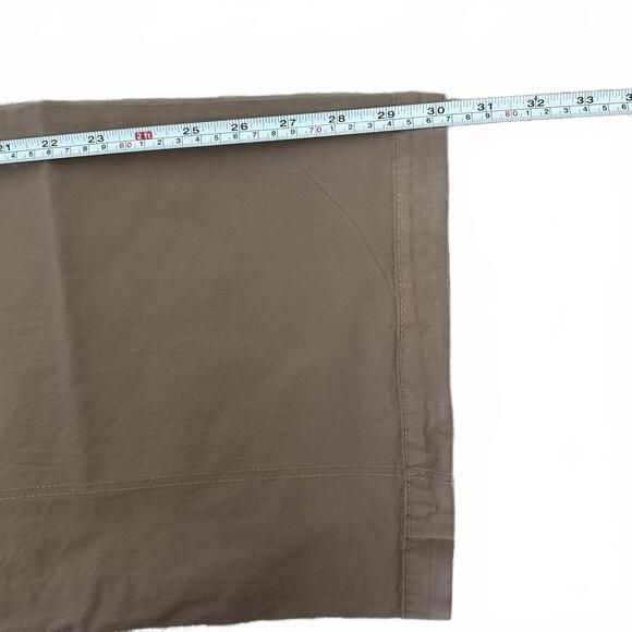 Pacsun Taupe Draped Low Rise Wide Leg Cargo Pants Desert Brown NWT XS - Picture 7 of 7